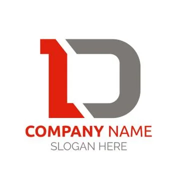 Letter D logo Stock Illustration