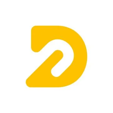 Letter D logo Stock Illustration
