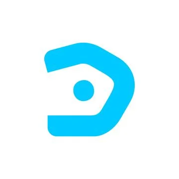 Letter D logo Stock Illustration