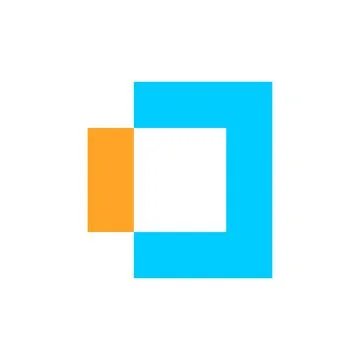 Letter D logo Stock Illustration