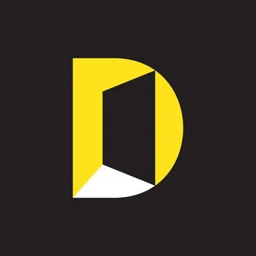 Letter D logo Stock Illustration