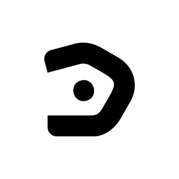 Letter D logo Stock Illustration
