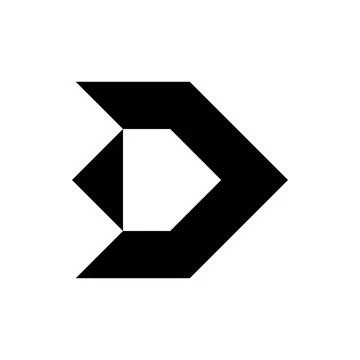 Letter D logo Stock Illustration