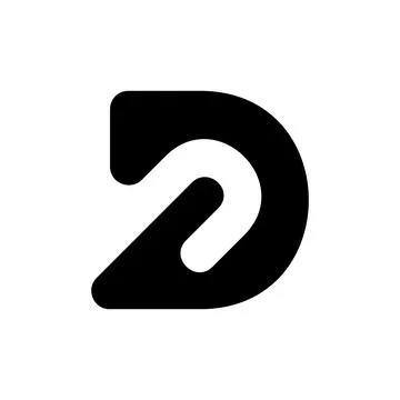 Letter D logo Stock Illustration