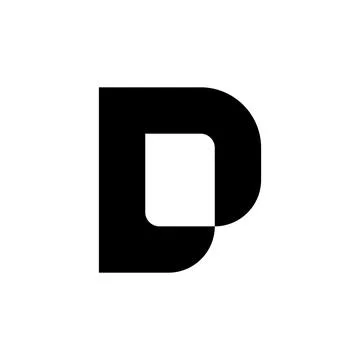 Letter D logo Stock Illustration