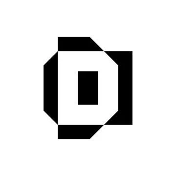 Letter D logo Stock Illustration