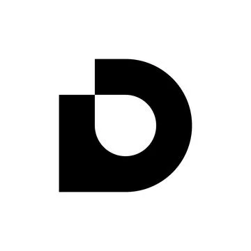 Letter D logo Stock Illustration