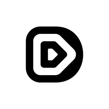 Letter D logo Stock Illustration