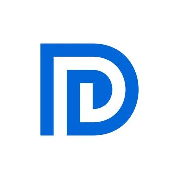 Letter D logo Stock Illustration