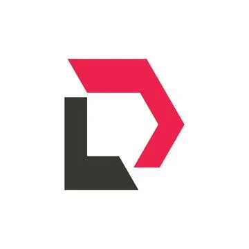 Letter D logo Stock Illustration