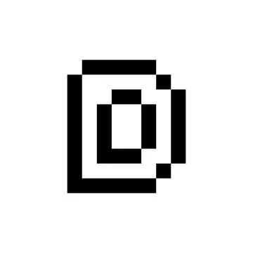 Letter D logo Stock Illustration