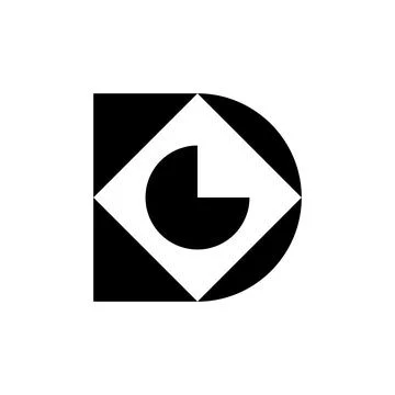 Letter D logo Stock Illustration