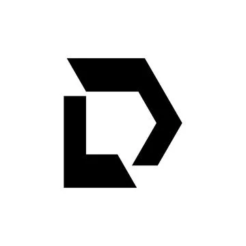 Letter D logo Stock Illustration