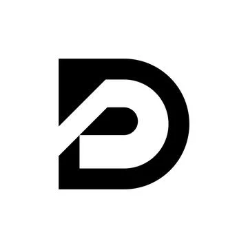 Letter D logo Stock Illustration