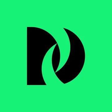 Letter D logo Stock Illustration