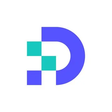 Letter D logo Stock Illustration