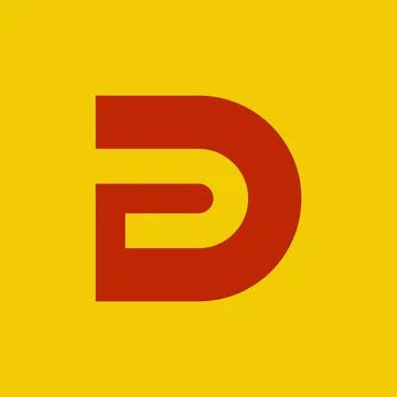 Letter D logo Stock Illustration