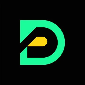 Letter D logo Stock Illustration