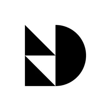 Letter D logo Stock Illustration
