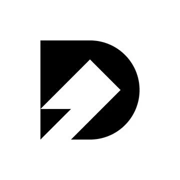 Letter D logo Stock Illustration
