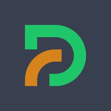 Letter D logo Stock Illustration