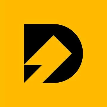 Letter D logo Stock Illustration