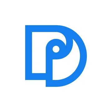 Letter D logo Stock Illustration