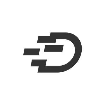 Letter D Logo Template Illustration Design. Vector EPS 10. 스톡 일러스트