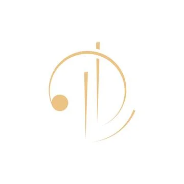 Letter D Logo Template vector icon design Stock Illustration