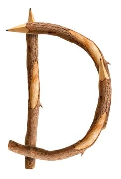 Letter D Stock-Fotos