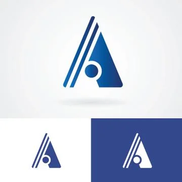 Letter A design Stock Illustration