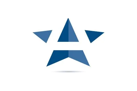 The Letter A Design Stock Illustration