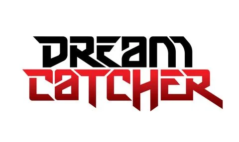 Letter dream catcher design vector Stock Illustration