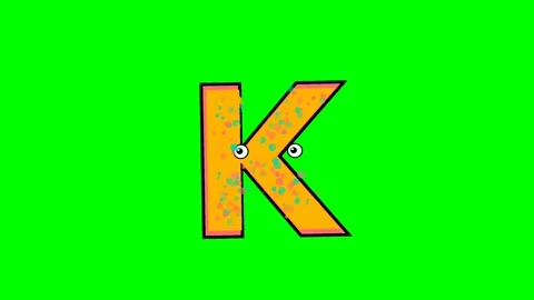 Letter Dynamic Isolated Green Screen Stock Video Video stock 336892887