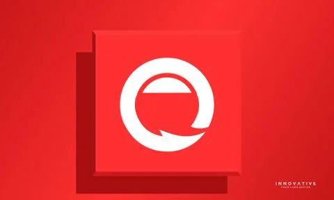 Letter E with arrow sign, Graphic designer studio Concept. Stock Illustration