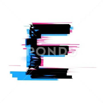 Glitch Effect 3D Text