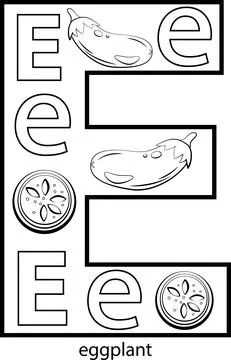 Letter E Stock Illustration