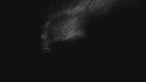 The letter E inside a circle with a stylish motion blur effect Video stock 343576555