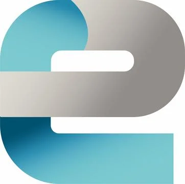 Letter E logo design vector Stock Illustration