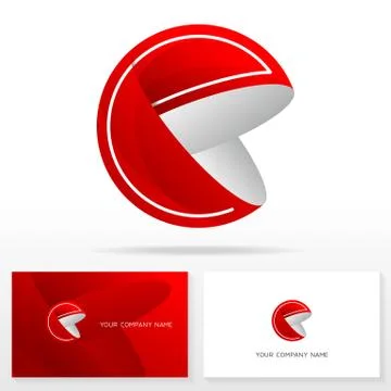 Letter E logo icon design template elements Stock Illustration