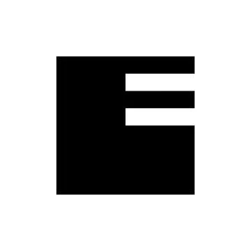 Letter E logo Stock Illustration