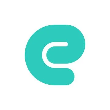 Letter E logo Stock Illustration