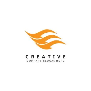 Letter E logo vector with gradient color, icon concept 스톡 일러스트