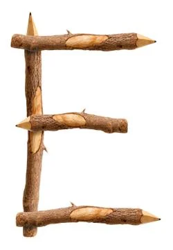 Letter E Stock Photos