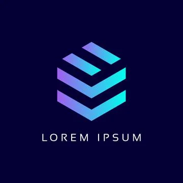 Letter EF Logo Icon Vector Template elements, Modern, Corporate, Unique Illustrazione stock