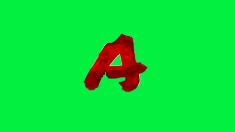 Letter element a Stock Footage 231248336