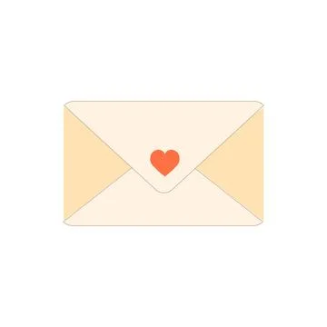 Letter envelope with paper document vector illustration Stock Illustration