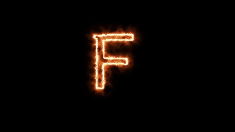 LETTER F Stock Footage 101274322