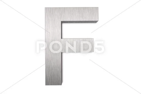 Letter f Stock Illustration
