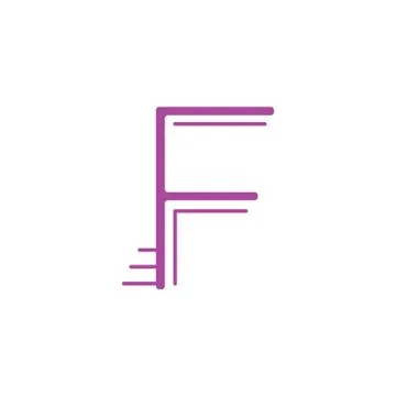 Letter f Stock Illustration